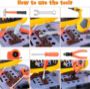 Picture of 4 in 1 Tools Play Set With Box - 35 Pieces